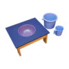 Hand Wash Table With Accessories 2