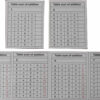 Addition Table Cards And Summary Cards