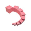 Montessori Pink Tower Sensorial Visual Sense