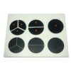 Simple fraction board with coins 1 to 13-2