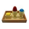 Montessori Premium 3D Object Fitting Exercise with Tray Image2