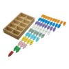 Montessori Premium Arrows, Squares, Chains with Stand Image3
