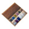 Montessori Premium Chequer Felt Board with Bead Box Image3