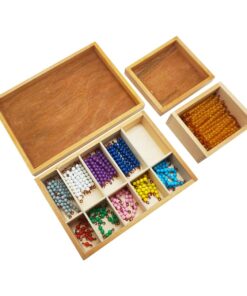 Montessori Premium Coloured Bead Stairs Image1