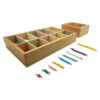 Montessori Premium Coloured Bead Stairs Image3