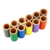 Montessori Premium Coloured Pencil Holders set of 11 - without the Pencils Image2