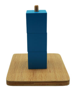 Montessori Premium Cubes on Vertical Dowel Image2