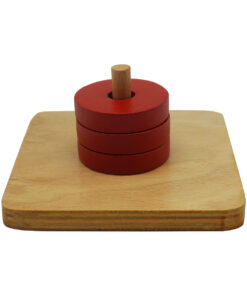 Montessori Premium Discs on Vertical Dowel Image2