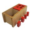 Montessori Premium Imbucare Box with Flip Lid - 4 Shapes Image1