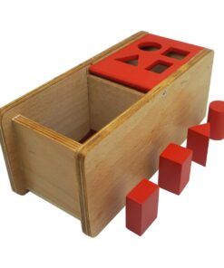 Montessori Premium Imbucare Box with Flip Lid - 4 Shapes Image1