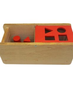 Montessori Premium Imbucare Box with Flip Lid - 4 Shapes Image2