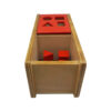 Montessori Premium Imbucare Box with Flip Lid - 4 Shapes Image3