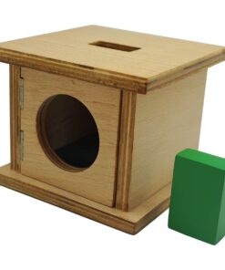 Montessori Premium Infant Imbucare Box with Rectangular Prism Image1