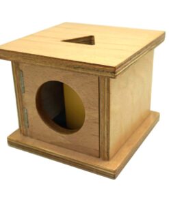 Montessori Premium Infant Imbucare Box with Triangular Prism Image2
