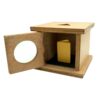 Montessori Premium Infant Imbucare Box with Triangular Prism Image3