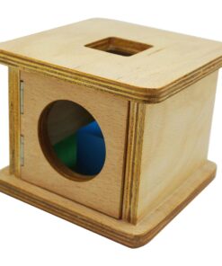 Montessori Premium Infant Imbucare Box with Cube Image2