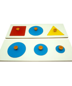 Montessori Premium Multiple Shape Puzzle Set(Set of 2) Image1