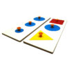 Montessori Premium Multiple Shape Puzzle Set(Set of 2) Image2