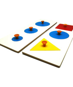 Montessori Premium Multiple Shape Puzzle Set(Set of 2) Image2