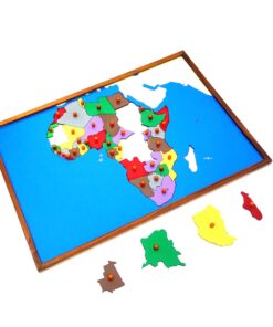 Montessori Premium Map puzzle: Africa Image2