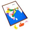 Montessori Premium Map Puzzle: India Image2