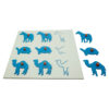 Montessori Premium Match the Shapes Full Outline and Half Animal Shapes Image3