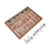 Montessori Premium Moveable Alphabet Cursive Large Wooden Image2
