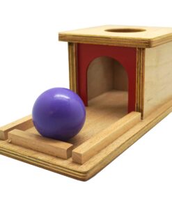 Montessori Premium Object Permanence Box with Tray Image1