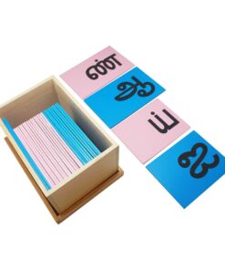 Montessori Premium Sandpaper Letters Tamil Image2