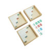 Montessori Premium Small Number Cards 1-3000: Set of 3 Image2