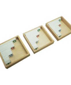 Montessori Premium Small Number Cards 1-3000: Set of 3 Image1