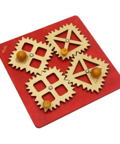 Wooden Square Gears