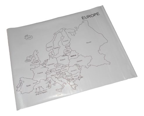 Control Map - Europe Labelled