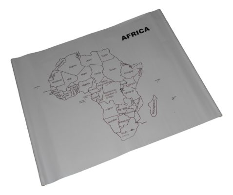 Control Map Africa Labelled