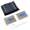 Montessori Premium 3 Part Control Cards - Land & water forms: 5 Pairs Image2