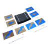Montessori Premium 3 Part Control Cards - Land & water forms: 5 Pairs Image4