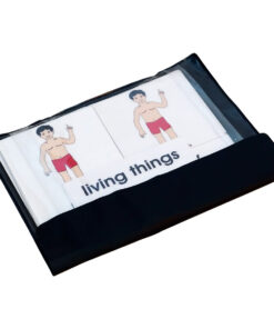 Montessori Premium 3 Part Nomenclature Cards: Living Things Image1