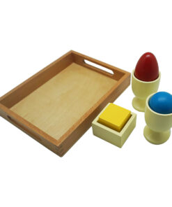 Montessori Premium 3D Object Fitting Exercise with Tray Image1