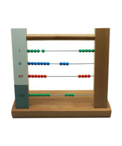 Montessori Premium 4 Row Bead Frame Image2