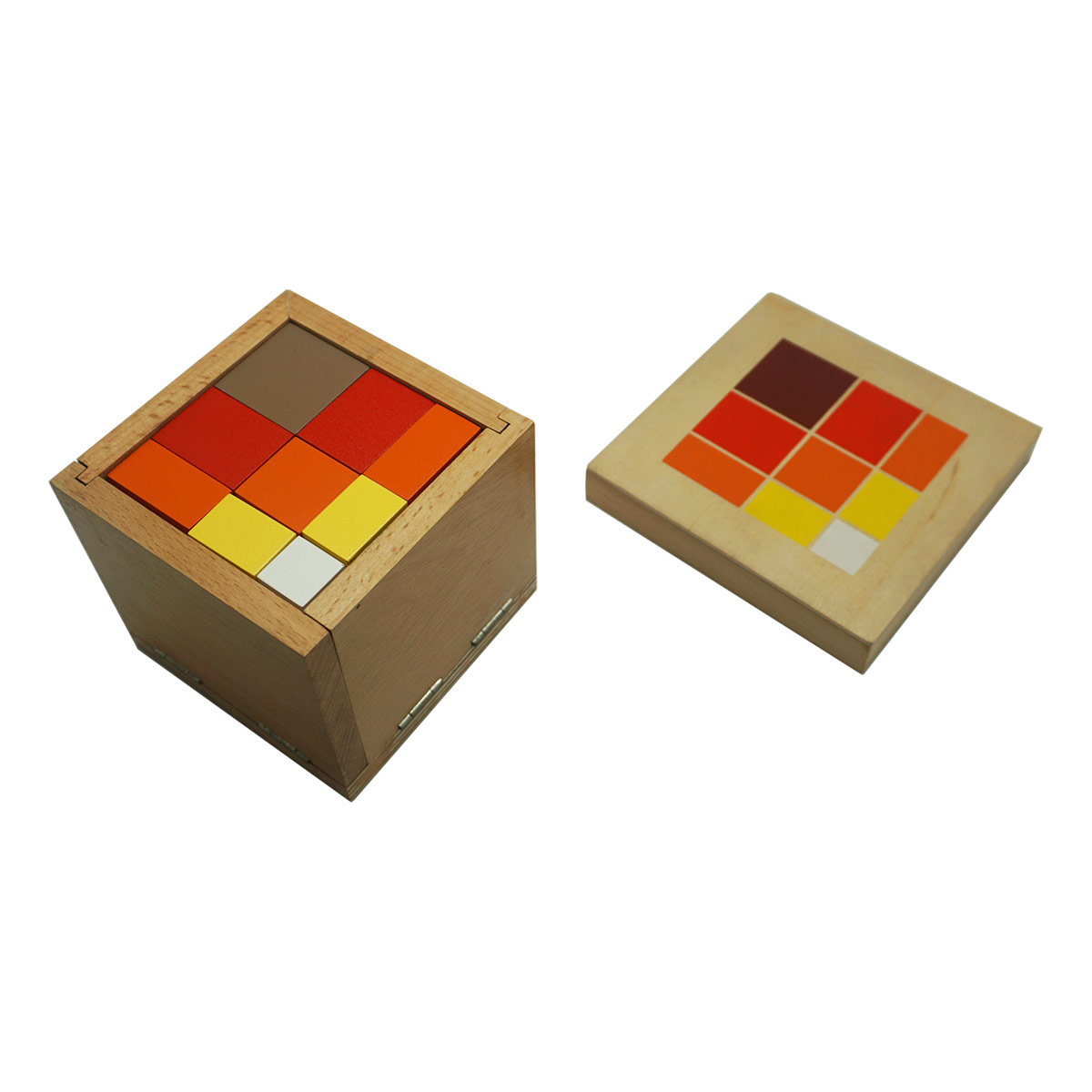Arithmetic Trinomial Cube  Arithmétique, Matériel éducatif montessori,  Mathématiques montessori