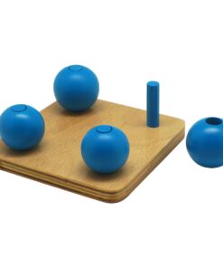 Montessori Premium Balls on Small Pegs Image2
