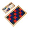 Montessori Premium Chequer Felt Board with Bead Box Image1