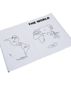 Montessori Premium Control Map – World labeled Image1
