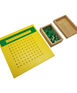 Montessori Premium Division Board with Bead Box Image1