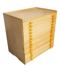 Montessori Premium Elementary Geometric Cabinet Metal Image1