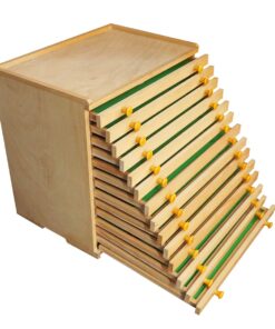 Montessori Premium Elementary Geometric Cabinet Metal Image2