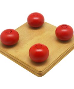 Montessori Premium Ellipsoids on Small Pegs Image1