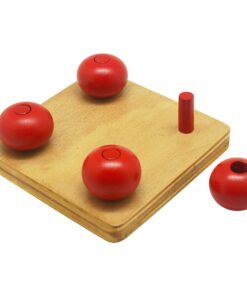 Montessori Premium Ellipsoids on Small Pegs Image2