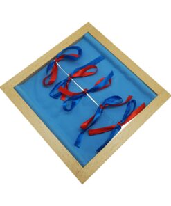 Montessori Premium Fastening Bow Tying Ribbons Image1