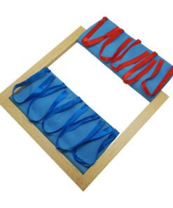 Montessori Premium Fastening Bow Tying Ribbons Image2